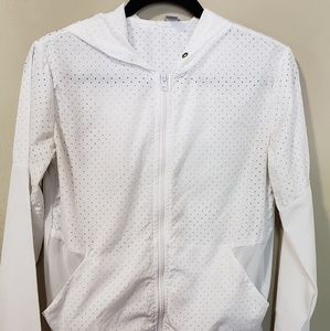 Forever 21 Active Hooded Windbreaker Jacket sz S